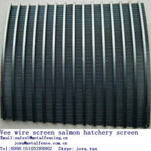 Stainless steel Johnson screen salmon hatchery screen